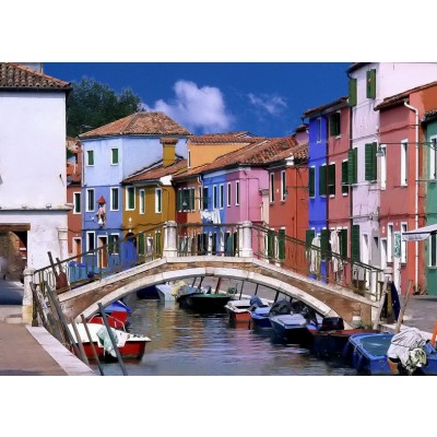 Art. 1877 - Quadro su tela canvas lucida "Venezia"