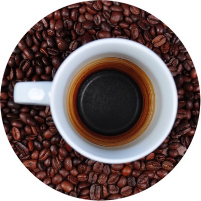 Art. 900t - Quadro in plexiglass stampa brillante "Tazza di caffè"