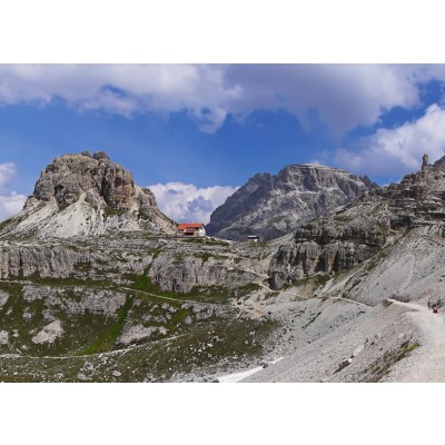 Art. 938 - Quadro in plexiglass stampa brillante "Rifugio Locatelli"