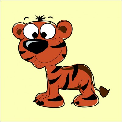Art. 985q - Quadro in plexiglass stampa brillante "Tigre"