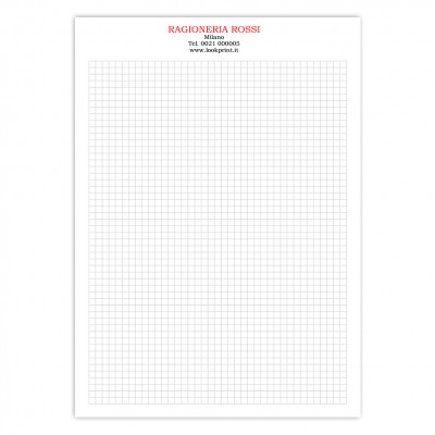 Art. 2560 - Block notes A4 - 5 mm