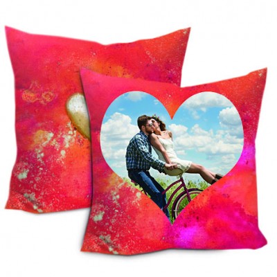 Cuscino personalizzato San Valentino Red
