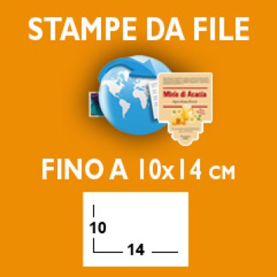 ETICHETTE - Formato fino a 10x14 cm