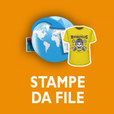 T-SHIRT BAMBINO 610190 - 1 colore 1 lato o 2 lati