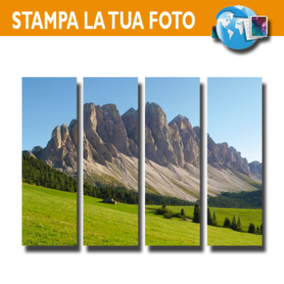 FORMATO 4 SETTORI - 40+40+40+40x120 cm