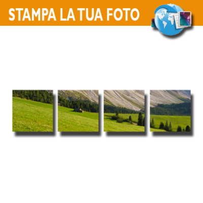 FORMATO 4 SETTORI - 40+40+40+40x40 cm