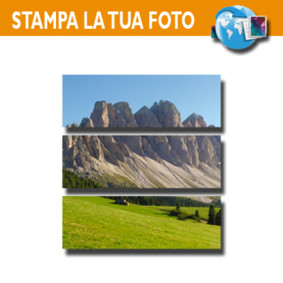 FORMATO 3 SETTORI VERTICALI - 30+30+30x90 cm