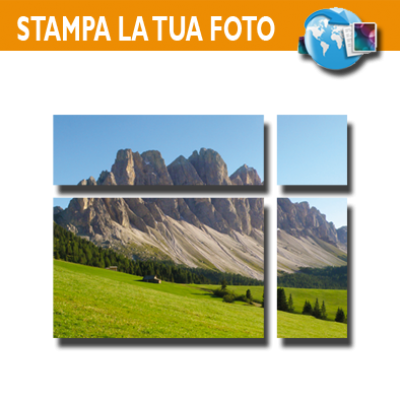 FORMATO 4 SETTORI DIVERSI - 60+20x20+40 cm